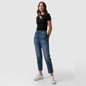 Saint & Sophia Hayley Side Panel Mom Jeans - Size 30
